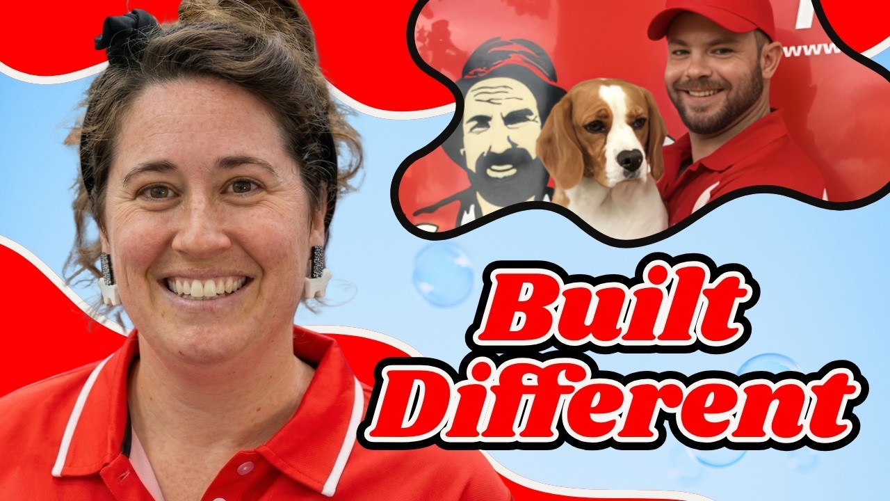 Jim's Group featured new Jim's Dog Wash franchisee Emily in a July 3 franchisee interview.